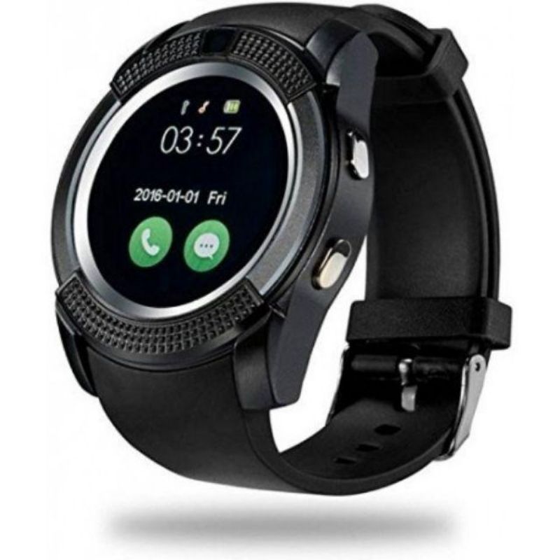 V8 Touch Screen Bluetooth Smart Watch With Sim card and TF Card slot Men's Smartwatch Sport Fitness Tracker Watches Sim Card Phone Support Camera independently Watch Style smartphone Men Smart watch