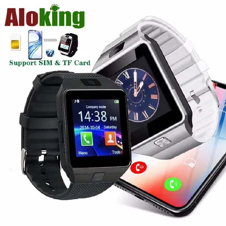 DZ09 men Smart Watch Bluetooth Smat watch Support Phone Call SMS Camera MP3 Music Sim card Micro SD Card Waterproof Wrist watch GSM Smartwatches Fitness Tracker sport Watch bracelet Women smart band