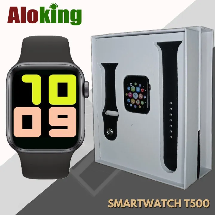 T500 Smart Watch Series 5 Bluetooth Call Sports Fitness Tracker Heart Rate Monitor Smartwatches Square Watch Blood Pressure Monitor For Men Smartwatches for IOS Android Men Smart Watch Women Wristband