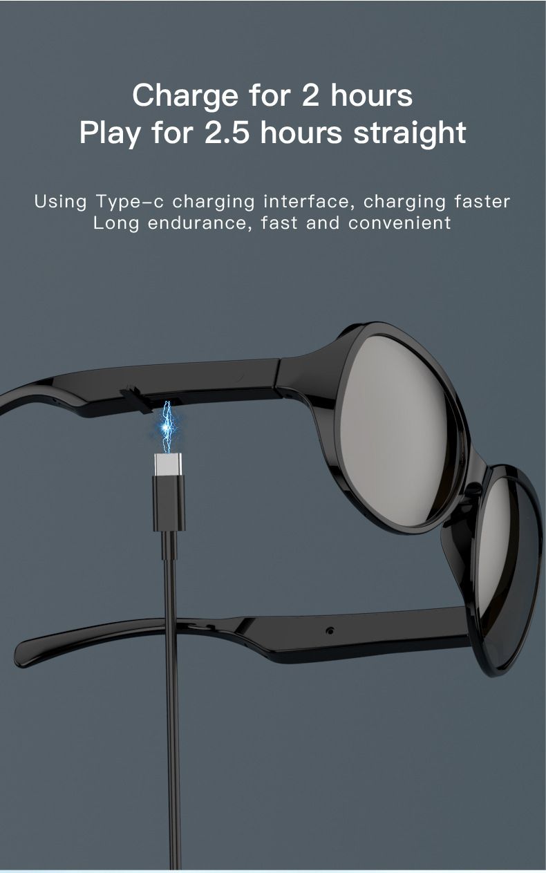 Smart Glasses Men Women bluetooth wireless sunglasses F08 F07 F06 Touch wireless headphone smart sunglasses anti-glare TWS Anti-Blu-ray Stereo music player headset Dual Speaker Wireless Earphone