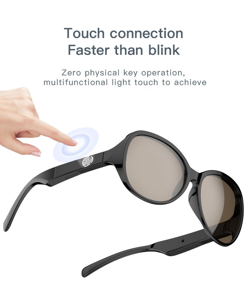 Smart Glasses Men Women bluetooth wireless sunglasses F08 F07 F06 Touch wireless headphone smart sunglasses anti-glare TWS Anti-Blu-ray Stereo music player headset Dual Speaker Wireless Earphone