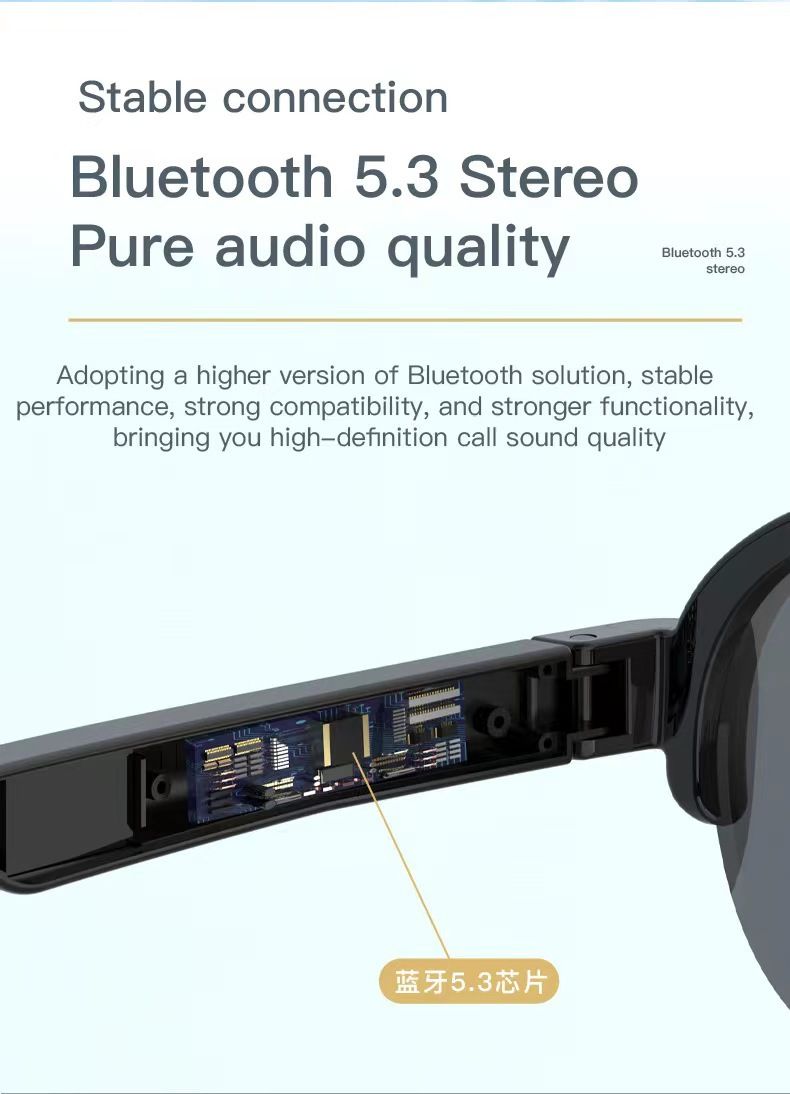 Smart Glasses Men Women bluetooth wireless sunglasses F08 F07 F06 Touch wireless headphone smart sunglasses anti-glare TWS Anti-Blu-ray Stereo music player headset Dual Speaker Wireless Earphone