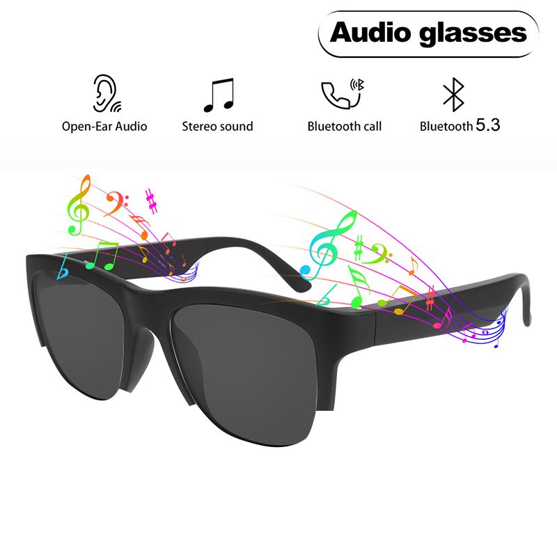 Smart Glasses Men Women bluetooth wireless sunglasses F08 F07 F06 Touch wireless headphone smart sunglasses anti-glare TWS Anti-Blu-ray Stereo music player headset Dual Speaker Wireless Earphone