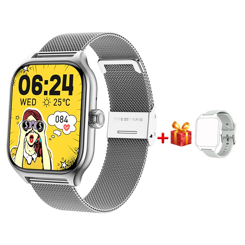 Unisex Smart Watch Ultra-Thin 2.01'' HD Screen Waterproof Fitness sports watch Bluetooth Call Smart Alarm Clock Ladies Smart Bracelet Wrist Watch heart rate Monitor H16 GTS4 Men Women Smartwatch Gift