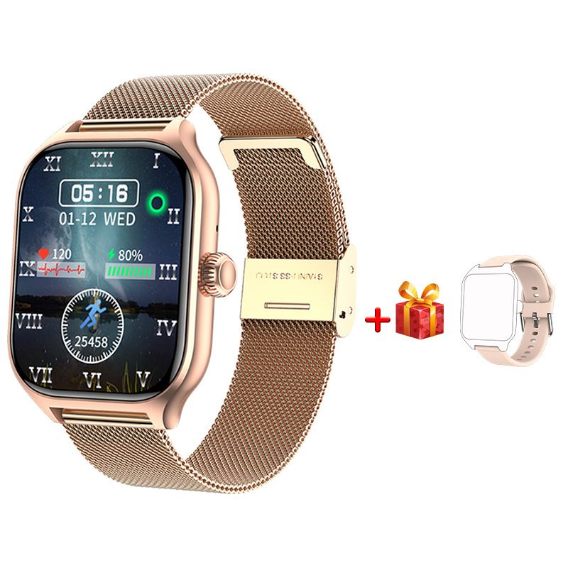 Unisex Smart Watch Ultra-Thin 2.01'' HD Screen Waterproof Fitness sports watch Bluetooth Call Smart Alarm Clock Ladies Smart Bracelet Wrist Watch heart rate Monitor H16 GTS4 Men Women Smartwatch Gift