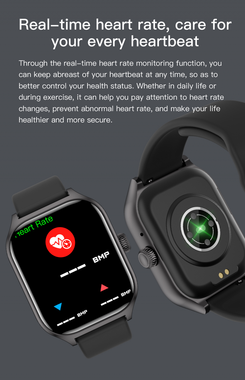 Unisex Smart Watch Ultra-Thin 2.01'' HD Screen Waterproof Fitness sports watch Bluetooth Call Smart Alarm Clock Ladies Smart Bracelet Wrist Watch heart rate Monitor H16 GTS4 Men Women Smartwatch Gift