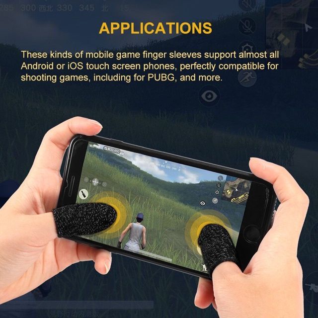 10pairs Aloking wasp feelers game finger sleeve Mobile phone and tablet touch screen game finger cots anime finger cots anti-sweat and anti-slip finger sleeves for gaming Game for Peace Honor of Kings