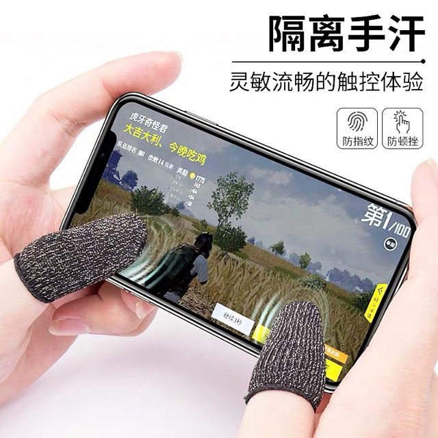 10pairs Aloking wasp feelers game finger sleeve Mobile phone and tablet touch screen game finger cots anime finger cots anti-sweat and anti-slip finger sleeves for gaming Game for Peace Honor of Kings