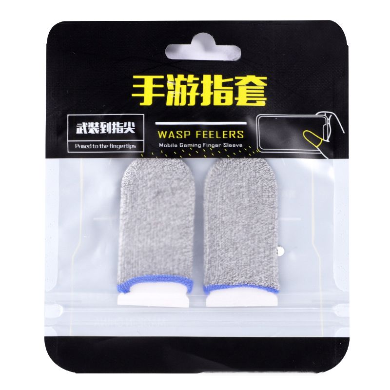 10pairs Aloking wasp feelers game finger sleeve Mobile phone and tablet touch screen game finger cots anime finger cots anti-sweat and anti-slip finger sleeves for gaming Game for Peace Honor of Kings
