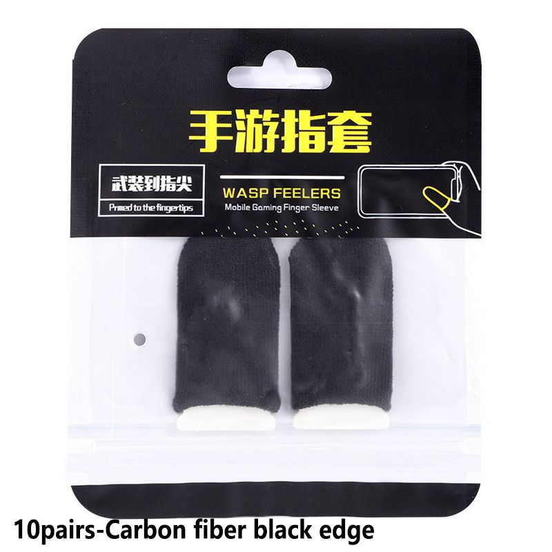 10pairs Aloking wasp feelers game finger sleeve Mobile phone and tablet touch screen game finger cots anime finger cots anti-sweat and anti-slip finger sleeves for gaming Game for Peace Honor of Kings