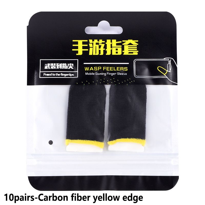 10pairs Aloking wasp feelers game finger sleeve Mobile phone and tablet touch screen game finger cots anime finger cots anti-sweat and anti-slip finger sleeves for gaming Game for Peace Honor of Kings