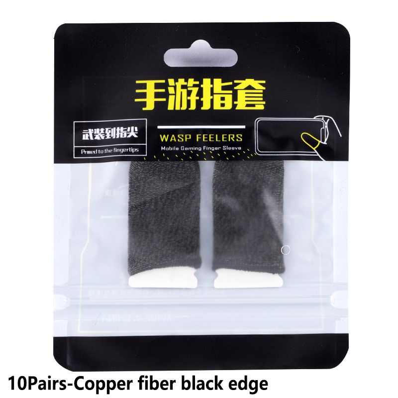 10pairs Aloking wasp feelers game finger sleeve Mobile phone and tablet touch screen game finger cots anime finger cots anti-sweat and anti-slip finger sleeves for gaming Game for Peace Honor of Kings