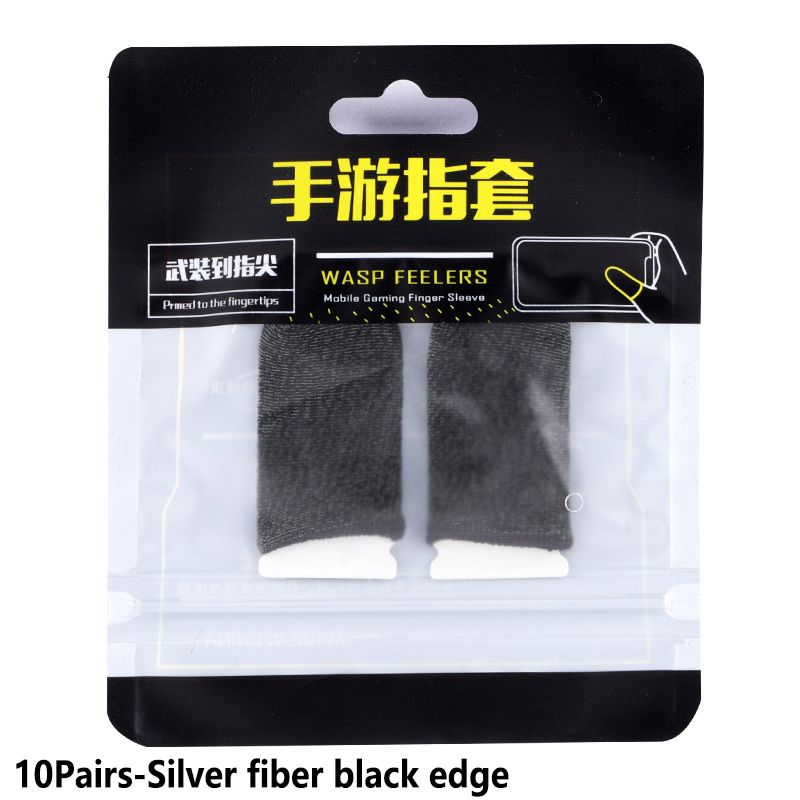10pairs Aloking wasp feelers game finger sleeve Mobile phone and tablet touch screen game finger cots anime finger cots anti-sweat and anti-slip finger sleeves for gaming Game for Peace Honor of Kings