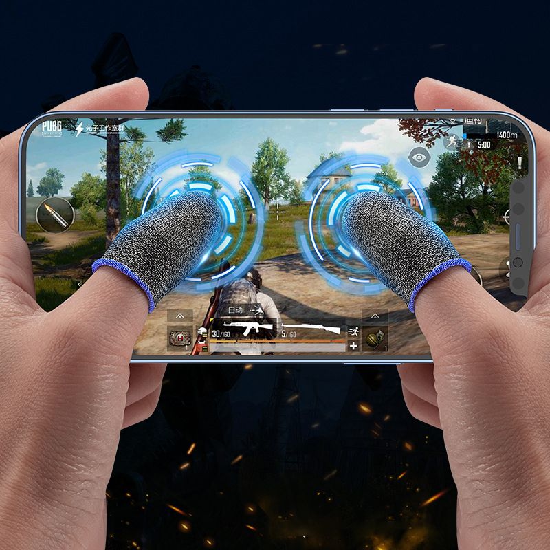 10pairs Aloking wasp feelers game finger sleeve Mobile phone and tablet touch screen game finger cots anime finger cots anti-sweat and anti-slip finger sleeves for gaming Game for Peace Honor of Kings