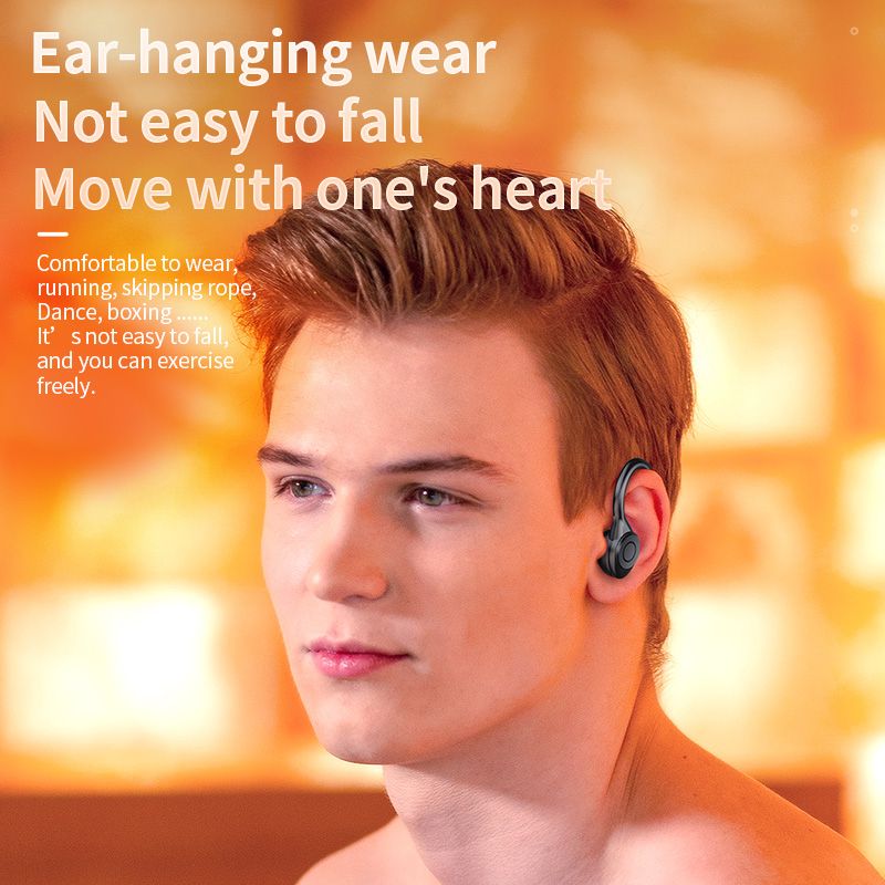 TWS Ture Wireless Earbuds Y7 Bluetooth 5.3 Headphones 24Hrs Playtime with Charging Case LED Diaplay Hi-Fi Sweatproof Noise Canceling Over Ear Earhooks Touch Control Wireless Earphone with Microphone