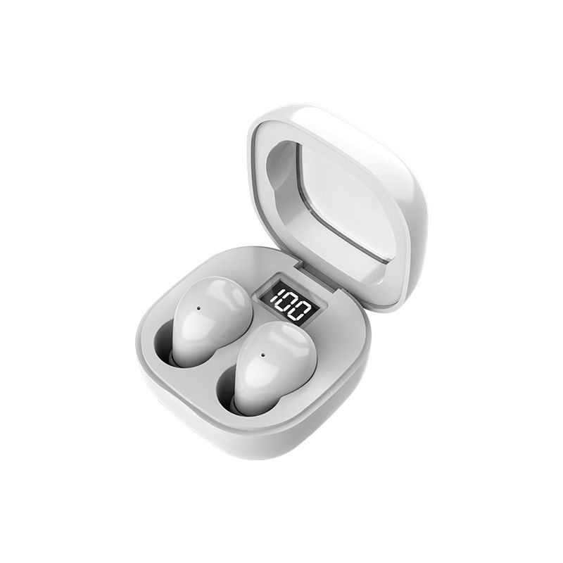 Aloking TWS Wireless Bluetooth Headphones SK19 In-Ear Invisible Sleep Earbuds With Mic Noise Cancelling Earphones HIFI Music Headset Mini Wireless Earbuds Ear pods Touch Control Bluetooth Earphone