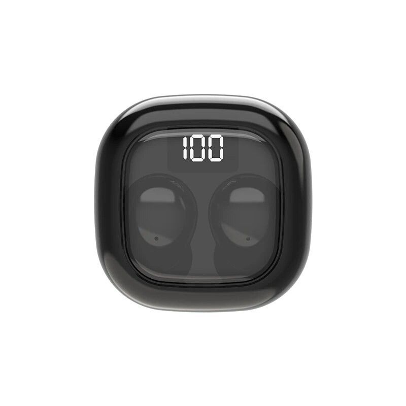 Aloking SK19 Lightweight Mini Sleep Bluetooth Earphone Wireless Music Gaming Earbuds Binaural HIFI Stereo TWS Bluetooth Headphone In-Ear Sleep Noise Cancelling Bluetooth Headset With Microphone
