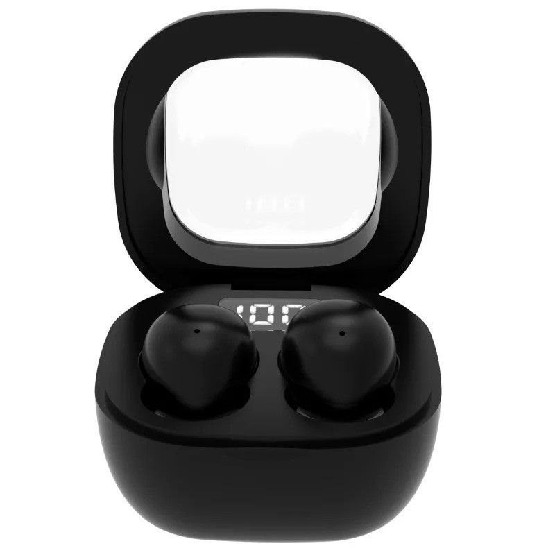 Aloking SK19 Lightweight Mini Sleep Bluetooth Earphone Wireless Music Gaming Earbuds Binaural HIFI Stereo TWS Bluetooth Headphone In-Ear Sleep Noise Cancelling Bluetooth Headset With Microphone