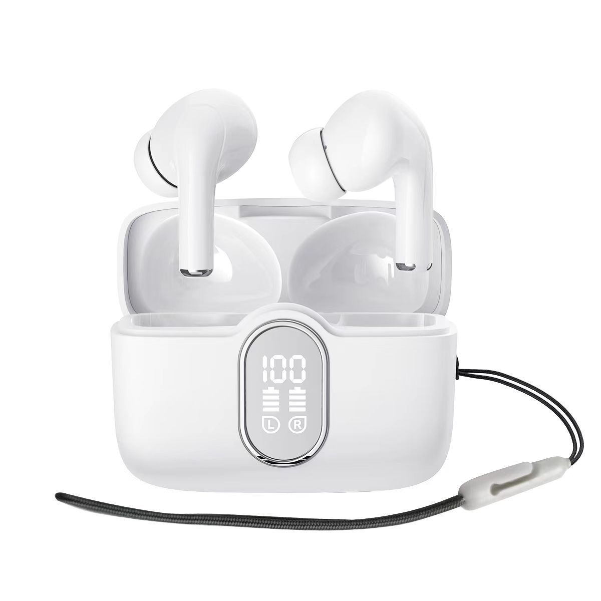 TWS True Wireless Bluetooth Headset ANC noise cancelling Music Esport Gaming Wireless Earbuds With Microphone large battery capacity SX26 Wireless Earphone Bluetooth Headphone With LED battery Display