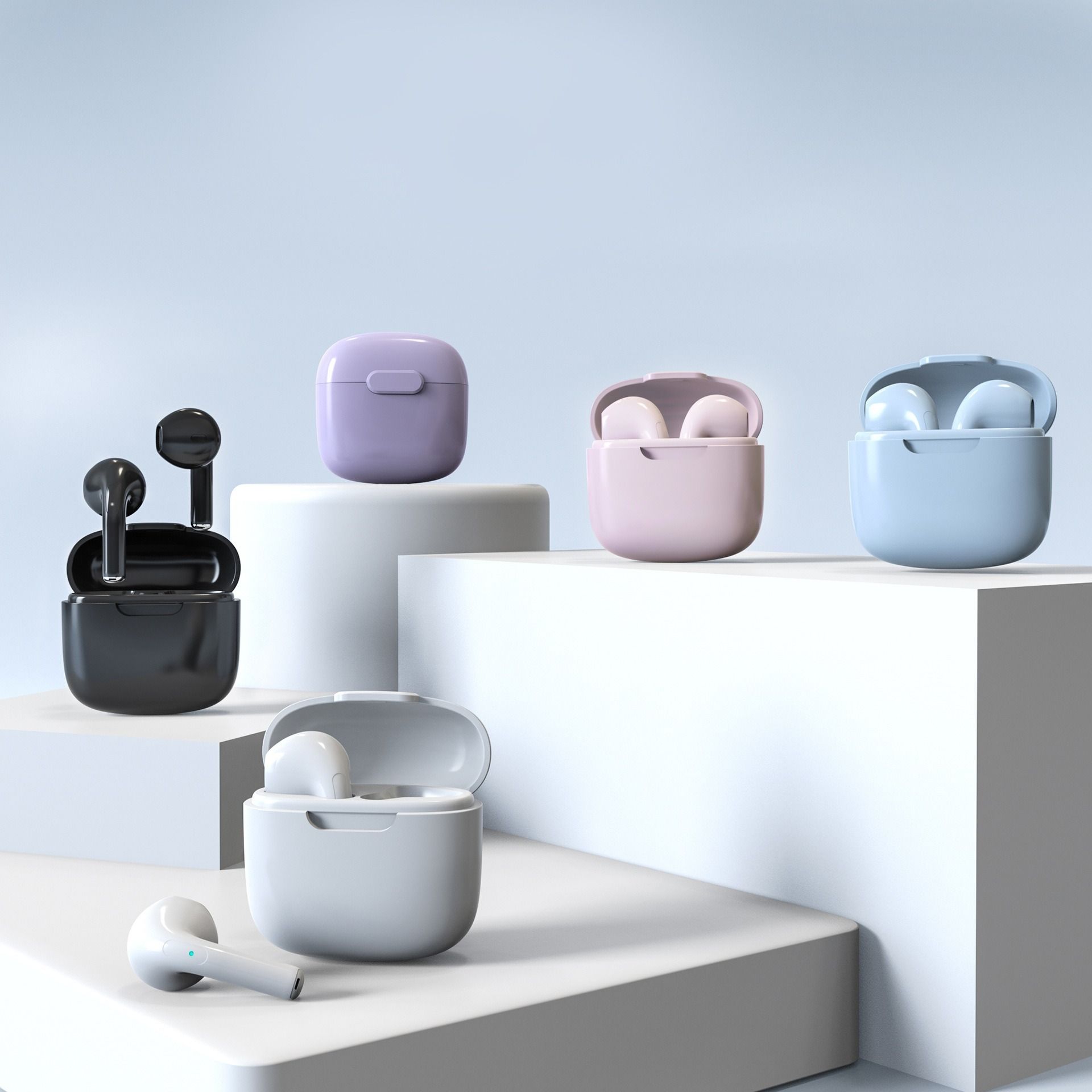 Ready Stock True Bluetooth Earphone Wireless Earphone A2 Pro Headphones Mini Earphone Headset For Huawei Android IOS Apple iPhone Earbuds Air Pod Wireless Earbuds Waterproof Sports Air Buds with Mic