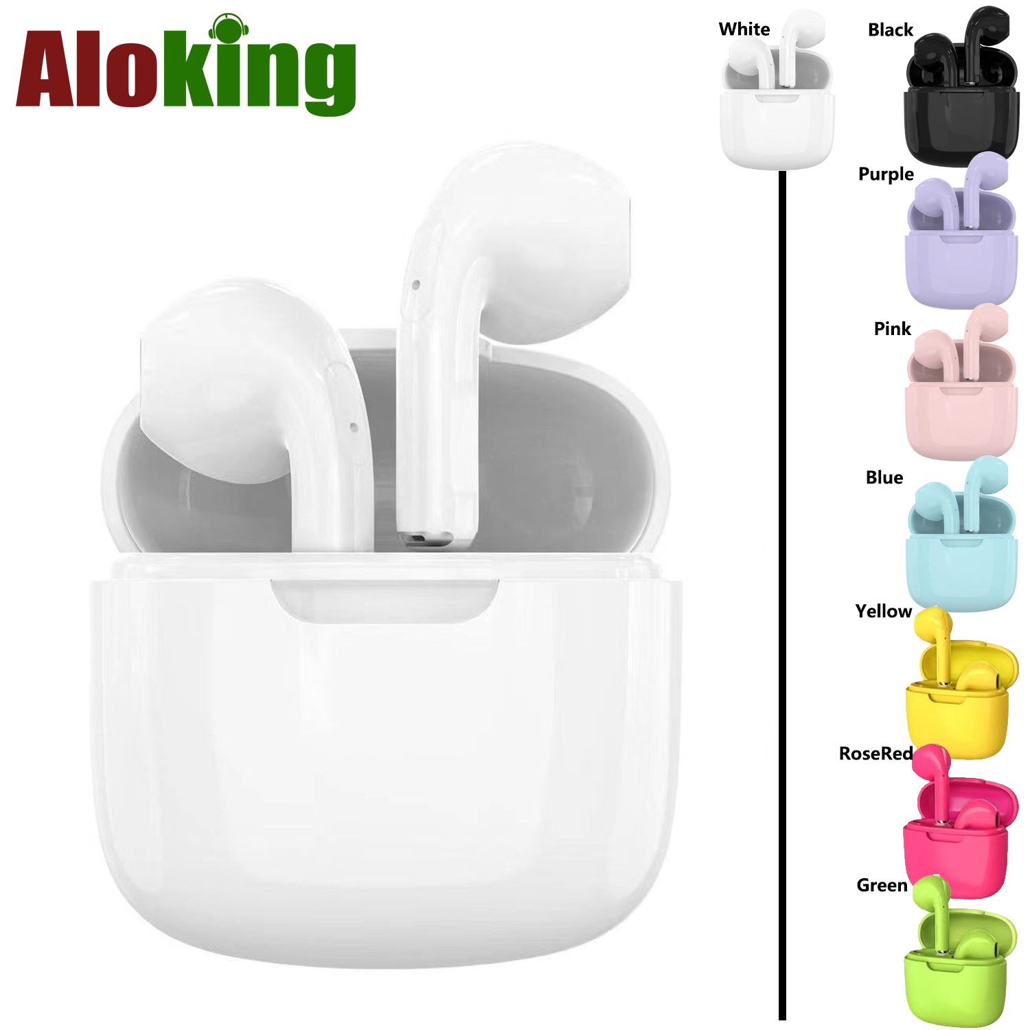 Ready Stock True Bluetooth Earphone Wireless Earphone A2 Pro Headphones Mini Earphone Headset For Huawei Android IOS Apple iPhone Earbuds Air Pod Wireless Earbuds Waterproof Sports Air Buds with Mic