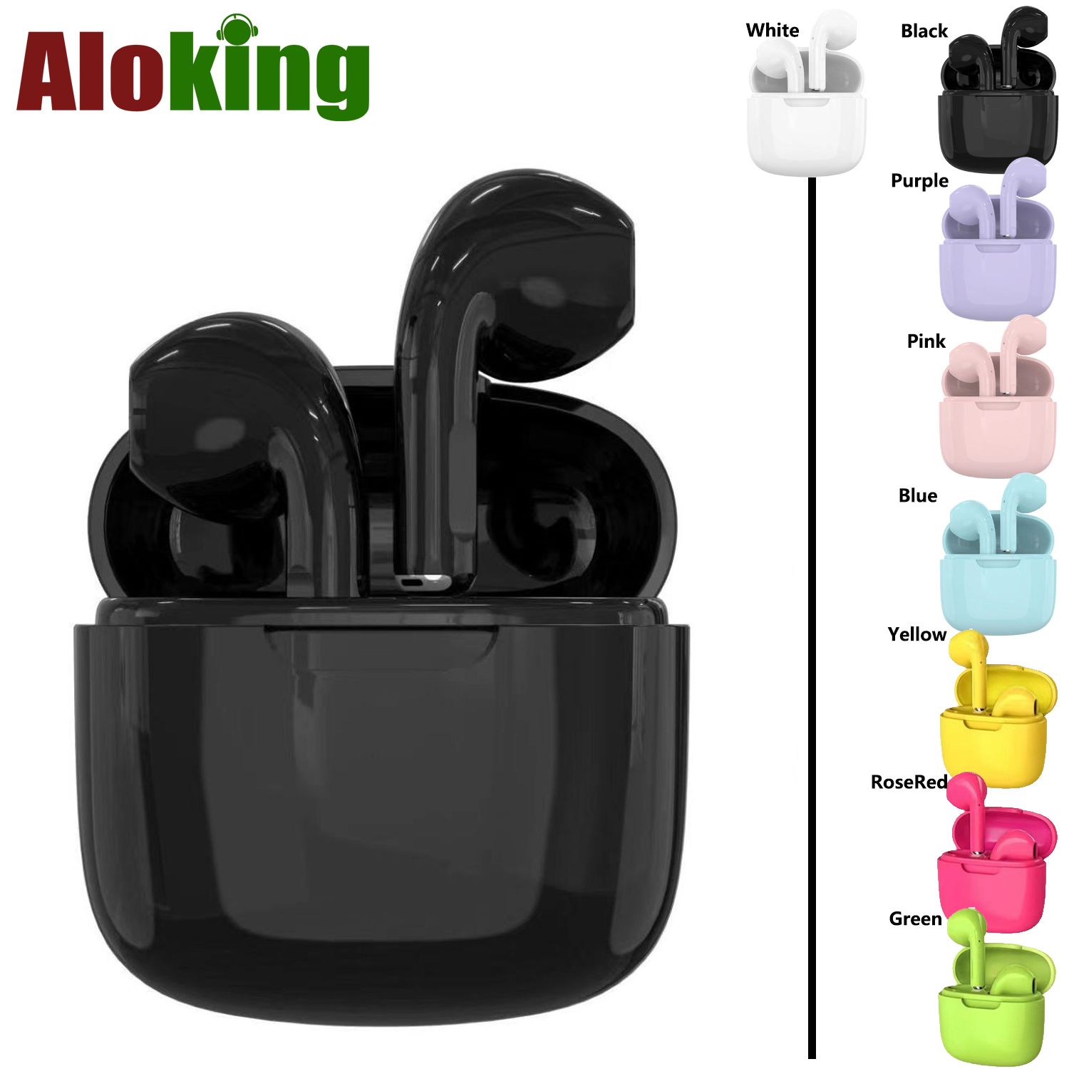 Ready Stock True Bluetooth Earphone Wireless Earphone A2 Pro Headphones Mini Earphone Headset For Huawei Android IOS Apple iPhone Earbuds Air Pod Wireless Earbuds Waterproof Sports Air Buds with Mic