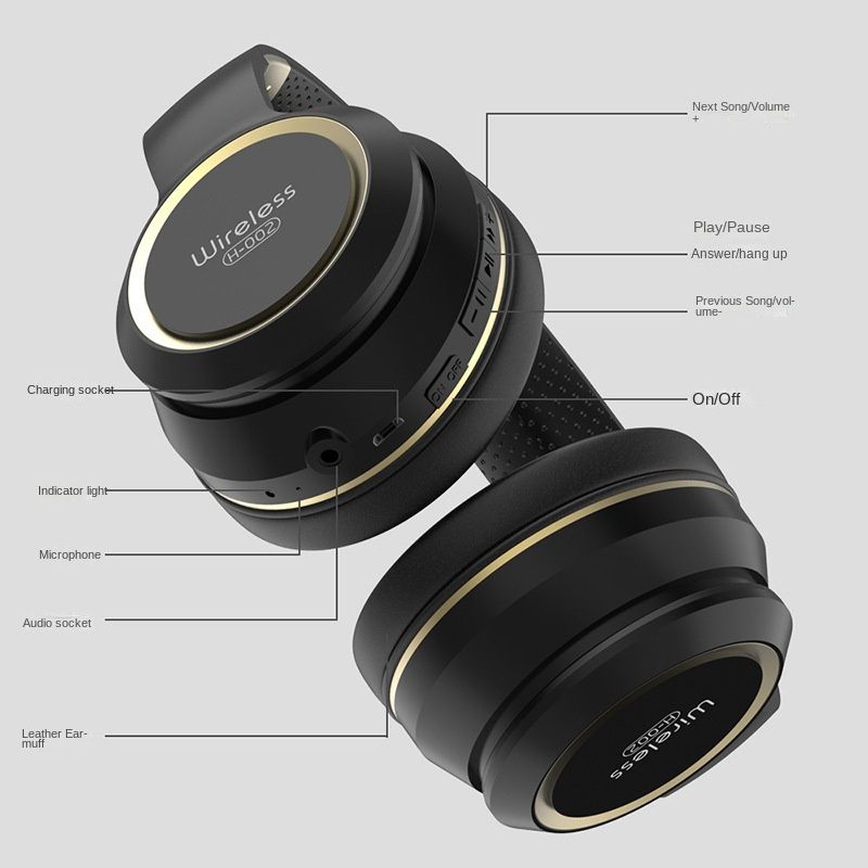 e-sports gaming headset Bluetooth Wireless Headphones KH20 Bluetooth Headphone Headworn Business Gaming Headphones Subwoofer Bilateral Stereo Wireless Bluetooth Headset With Microphone For Laptop PC