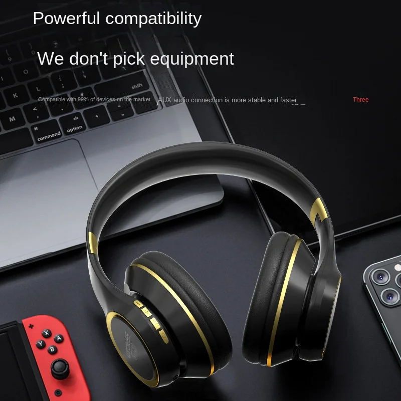 e-sports gaming headset Bluetooth Wireless Headphones KH20 Bluetooth Headphone Headworn Business Gaming Headphones Subwoofer Bilateral Stereo Wireless Bluetooth Headset With Microphone For Laptop PC