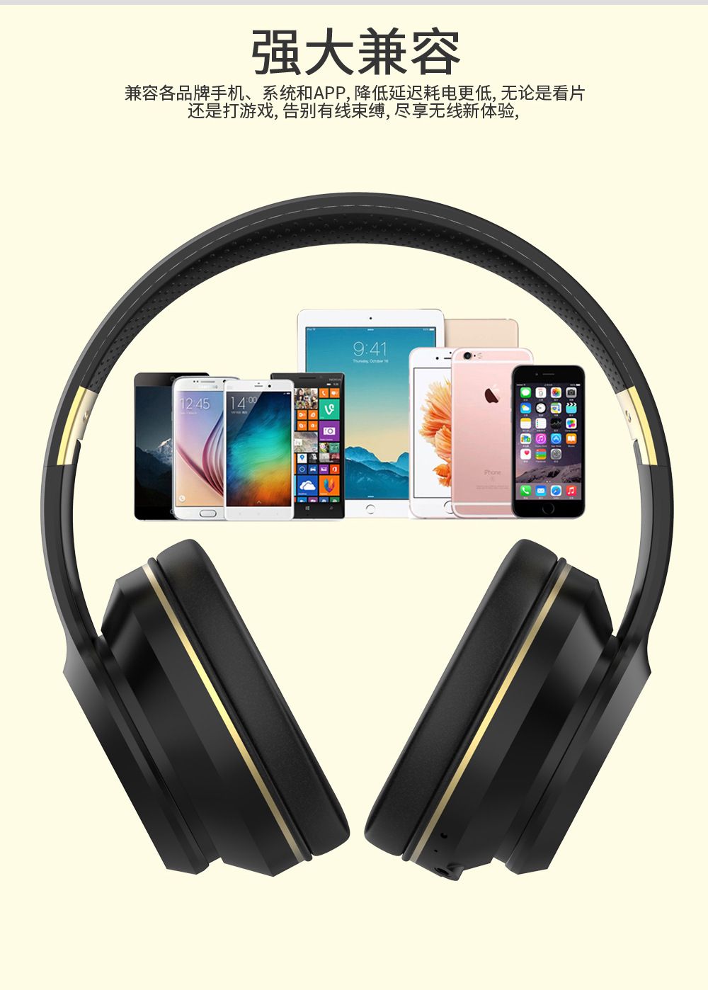 e-sports gaming headset Bluetooth Wireless Headphones KH20 Bluetooth Headphone Headworn Business Gaming Headphones Subwoofer Bilateral Stereo Wireless Bluetooth Headset With Microphone For Laptop PC