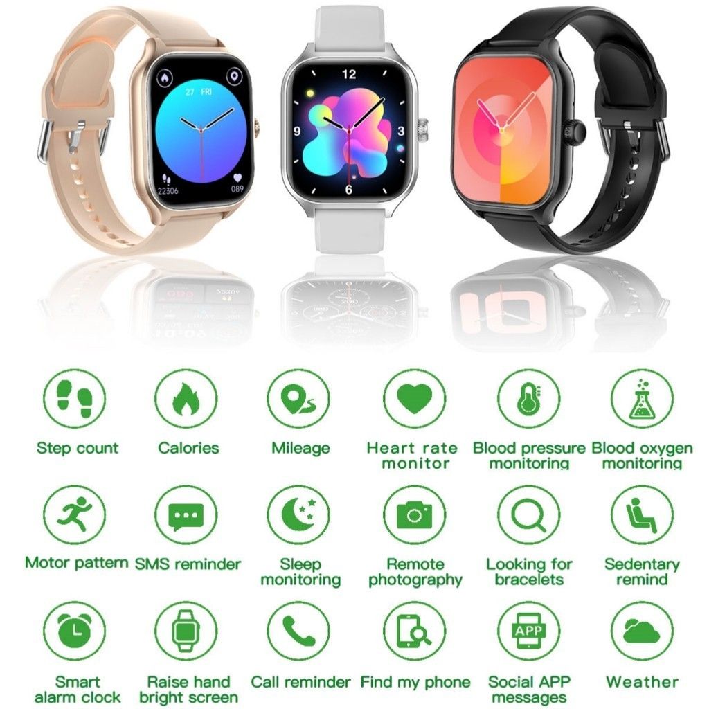 GT4 Pro Smart Watch Multi-Sport Mode Fitness Heart Rate Blood Pressure Oxygen Sleep Monitoring HD Full Touch Screen Custom Dial Women Men Smartwatch Wrist Watch Smart Bracelet Waterproof Sports Watch
