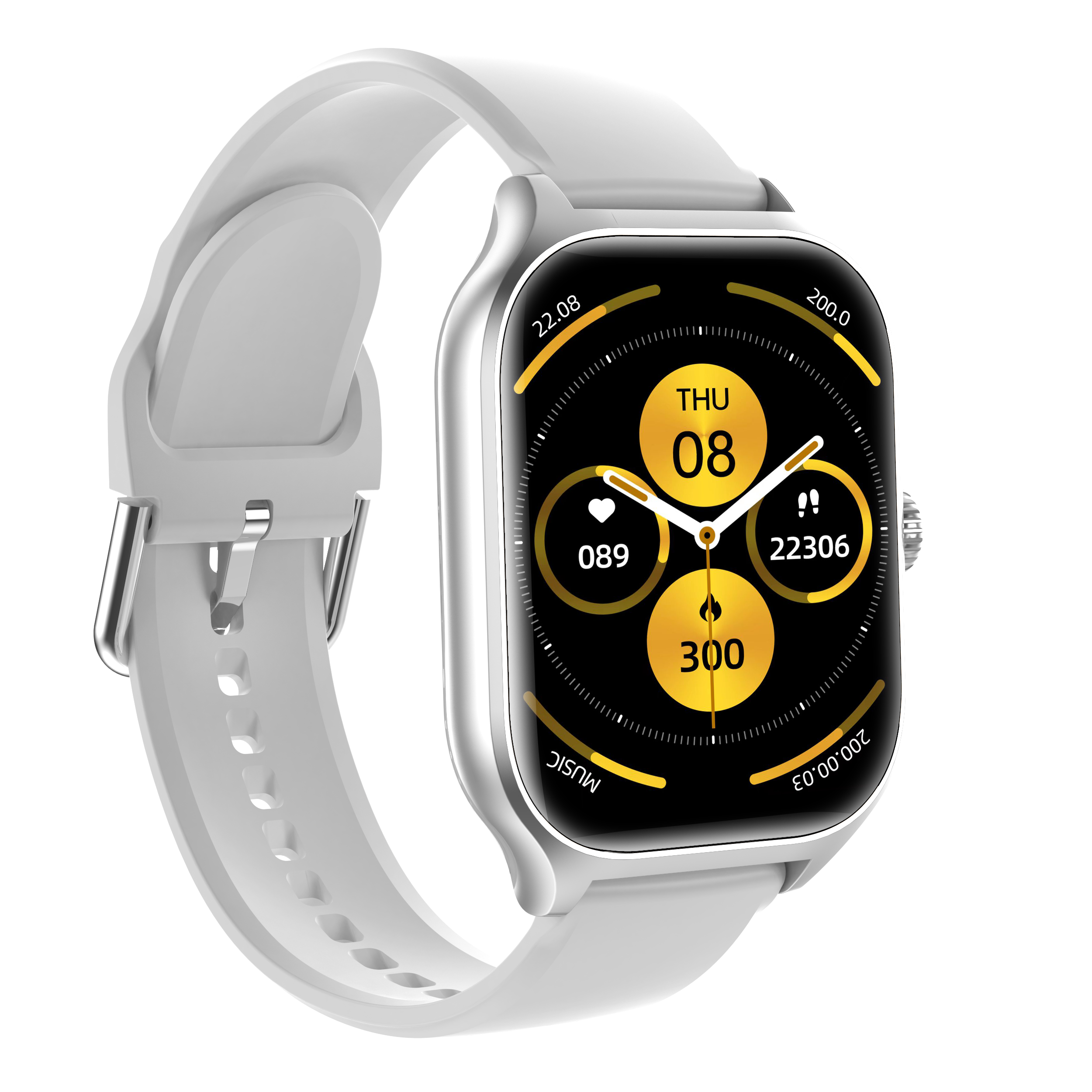 GT4 Pro Smart Watch Multi-Sport Mode Fitness Heart Rate Blood Pressure Oxygen Sleep Monitoring HD Full Touch Screen Custom Dial Women Men Smartwatch Wrist Watch Smart Bracelet Waterproof Sports Watch