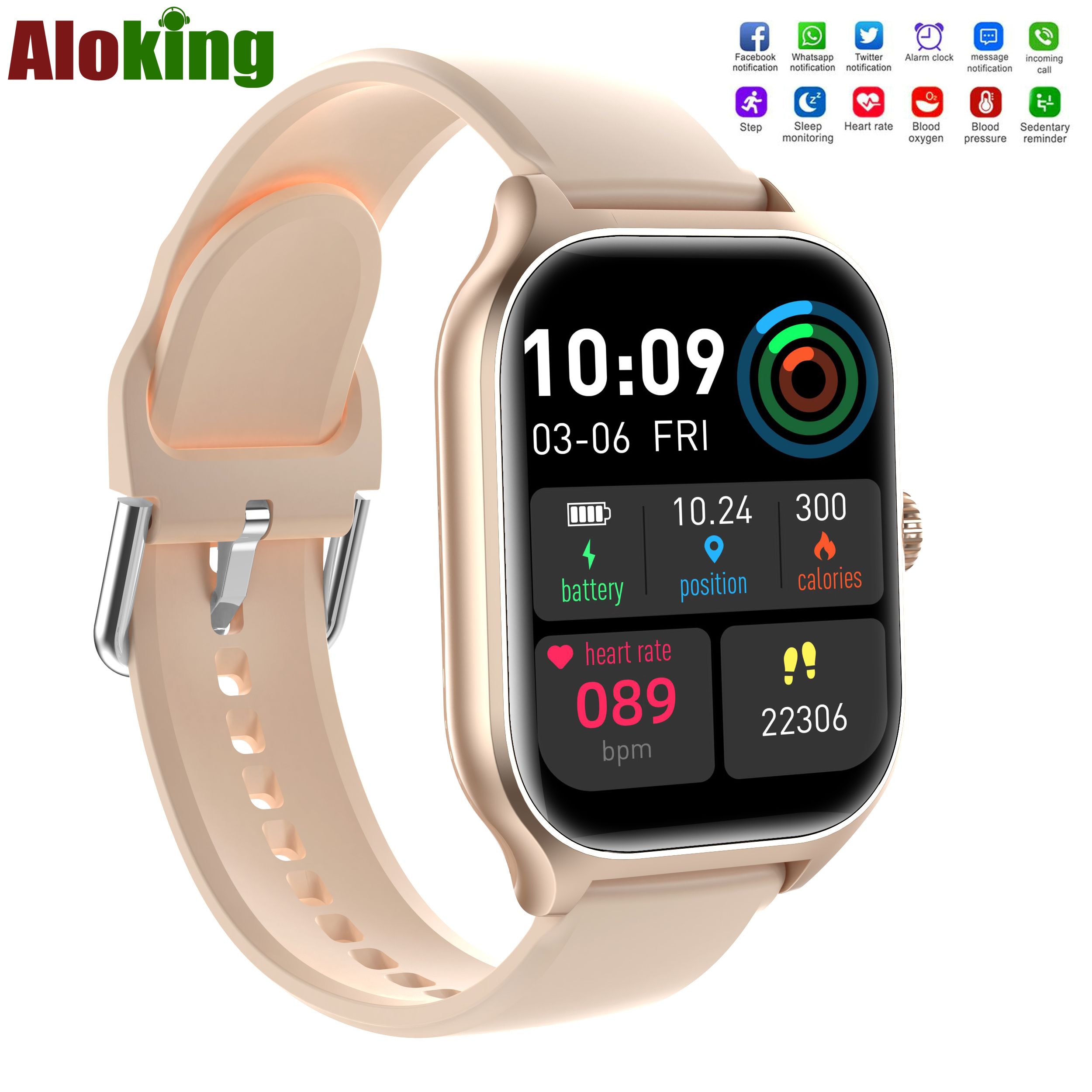GT4 Pro Smart Watch Multi-Sport Mode Fitness Heart Rate Blood Pressure Oxygen Sleep Monitoring HD Full Touch Screen Custom Dial Women Men Smartwatch Wrist Watch Smart Bracelet Waterproof Sports Watch