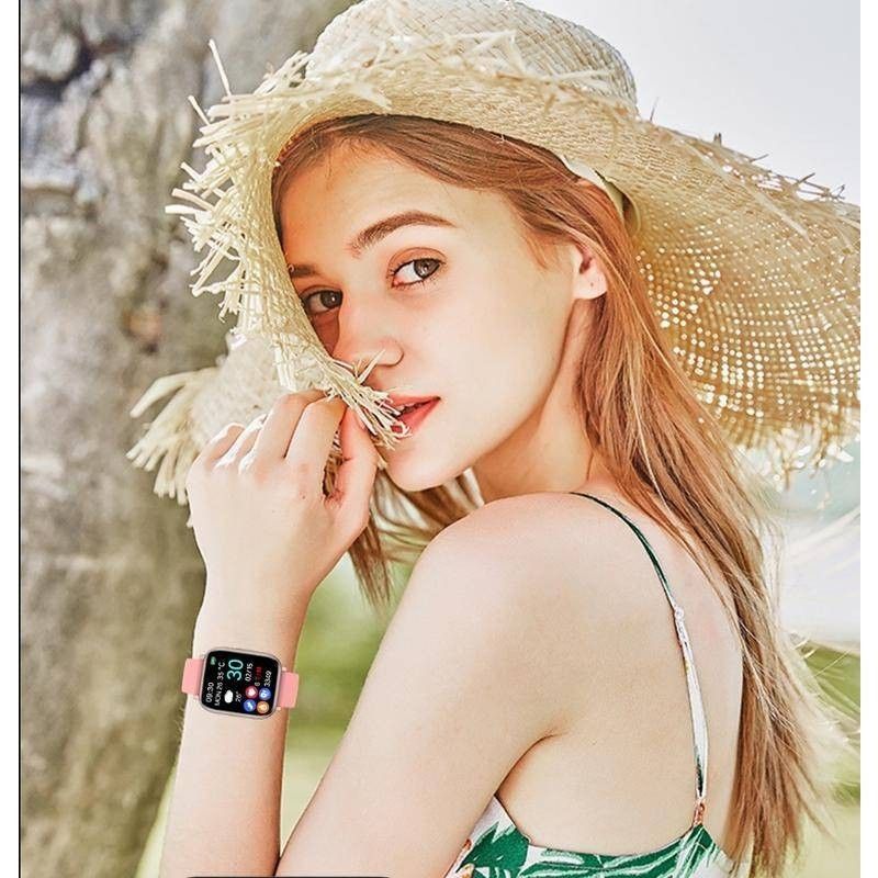 H9 smart watch 1.77inch Touch Screen health monitoring Bluetooth call Smartwatch heart rate blood oxygen monitoring fitness sports watch square watch men's smart watch women's smart watch kids watch