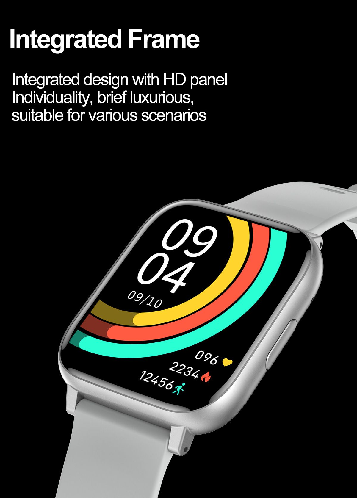 H9 smart watch 1.77inch Touch Screen health monitoring Bluetooth call Smartwatch heart rate blood oxygen monitoring fitness sports watch square watch men's smart watch women's smart watch kids watch