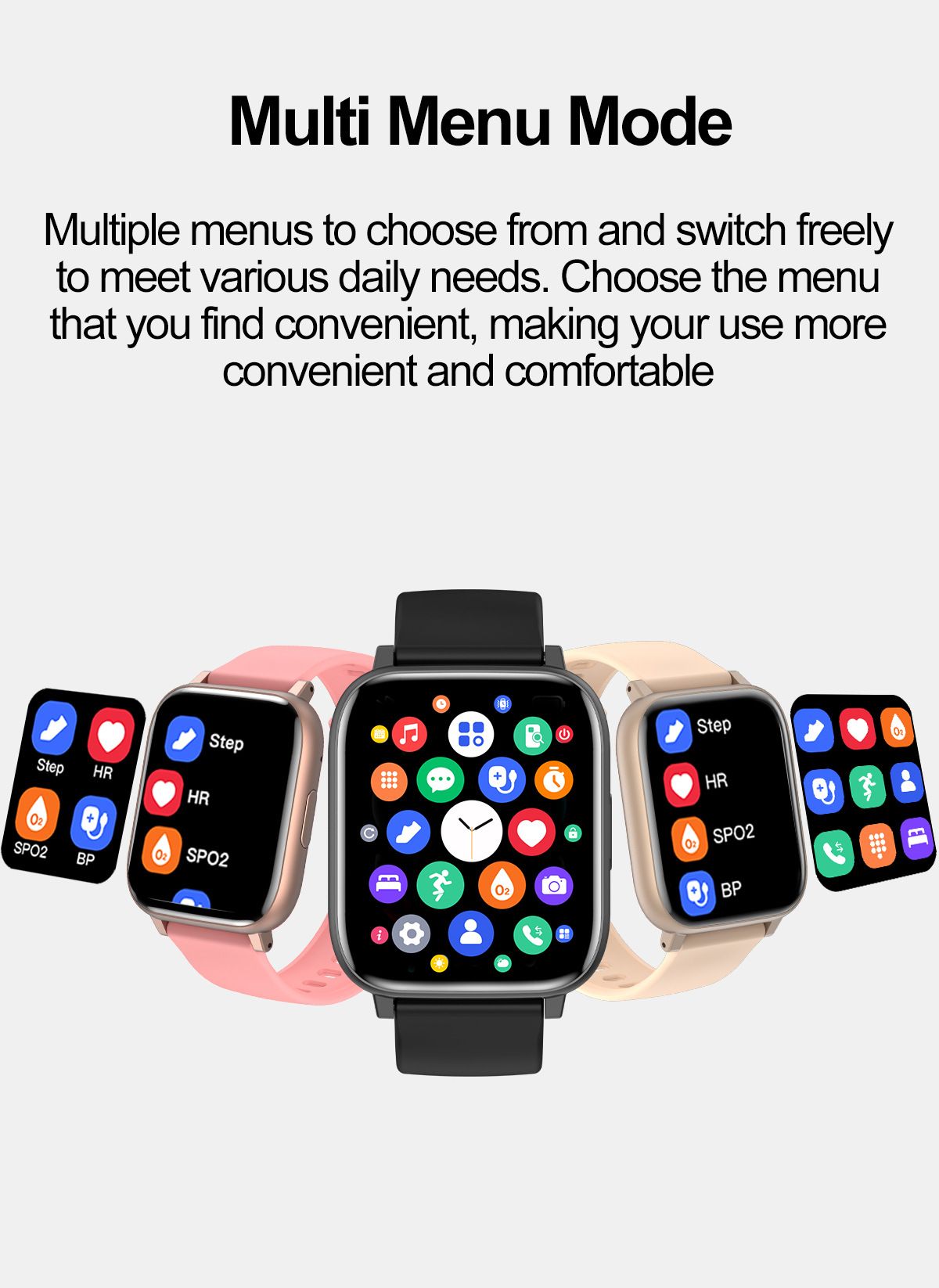 H9 smart watch 1.77inch Touch Screen health monitoring Bluetooth call Smartwatch heart rate blood oxygen monitoring fitness sports watch square watch men's smart watch women's smart watch kids watch