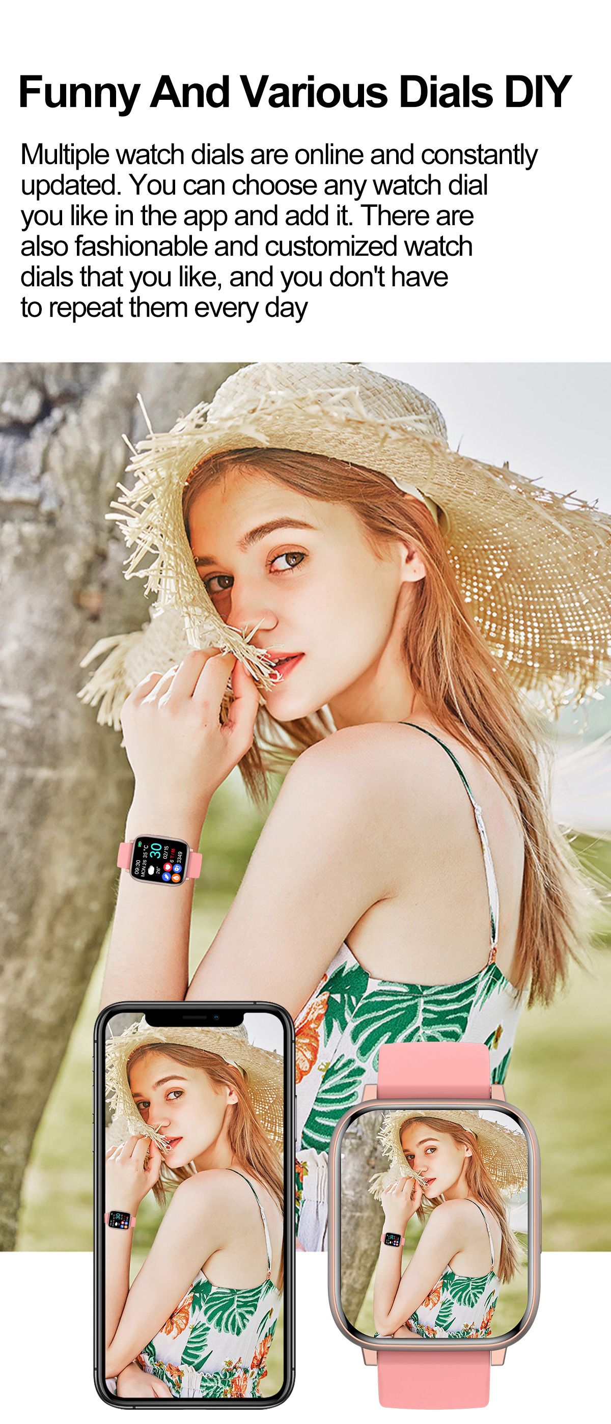 H9 smart watch 1.77inch Touch Screen health monitoring Bluetooth call Smartwatch heart rate blood oxygen monitoring fitness sports watch square watch men's smart watch women's smart watch kids watch