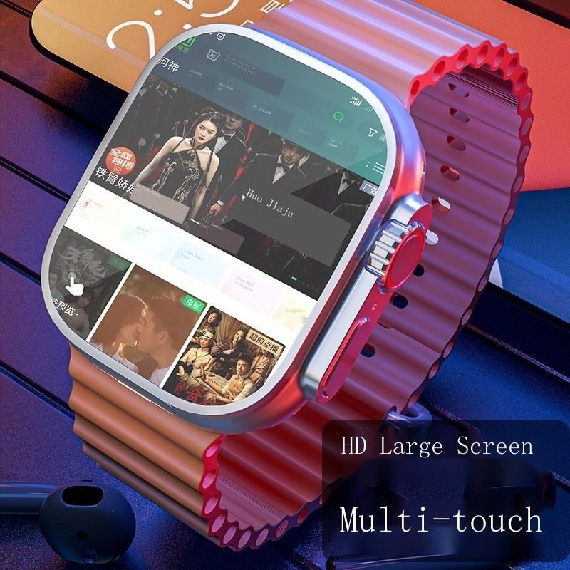Smart Watch With SIM Card Slot App Download Available AMOLED 4G Network Phone Call Smartwatch DW99 rotating camera Facebook WhatsApp Man Smartwatch GPS S9 Smart Watch For Women Kids Smart watch
