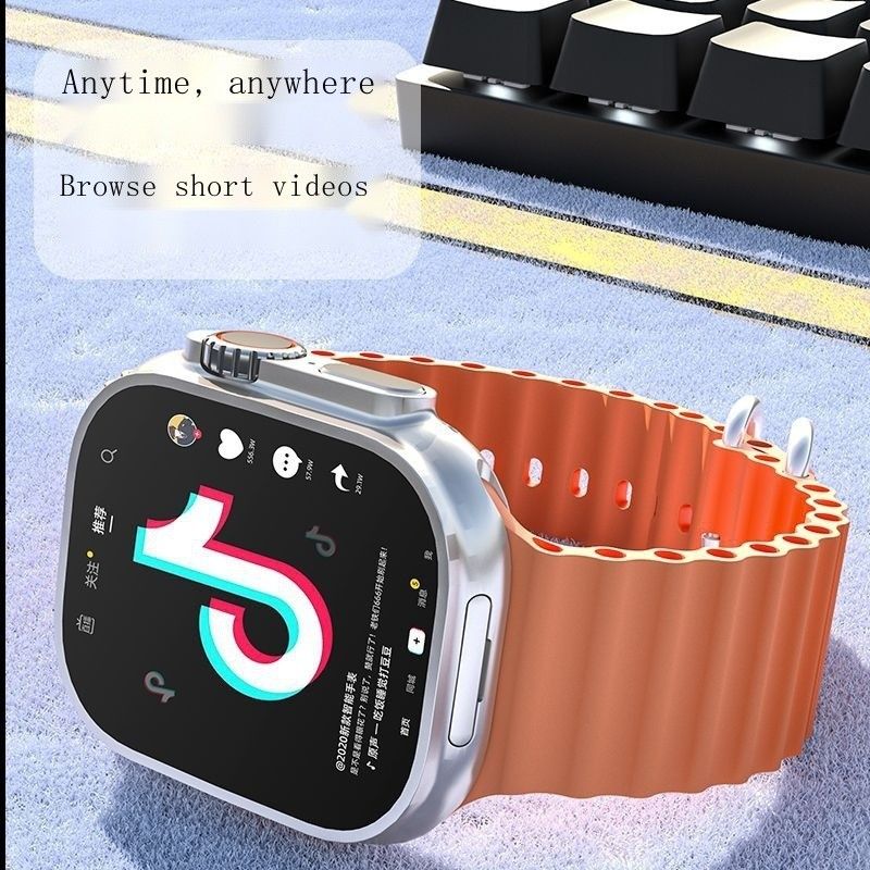 Smart Watch With SIM Card Slot App Download Available AMOLED 4G Network Phone Call Smartwatch DW99 rotating camera Facebook WhatsApp Man Smartwatch GPS S9 Smart Watch For Women Kids Smart watch