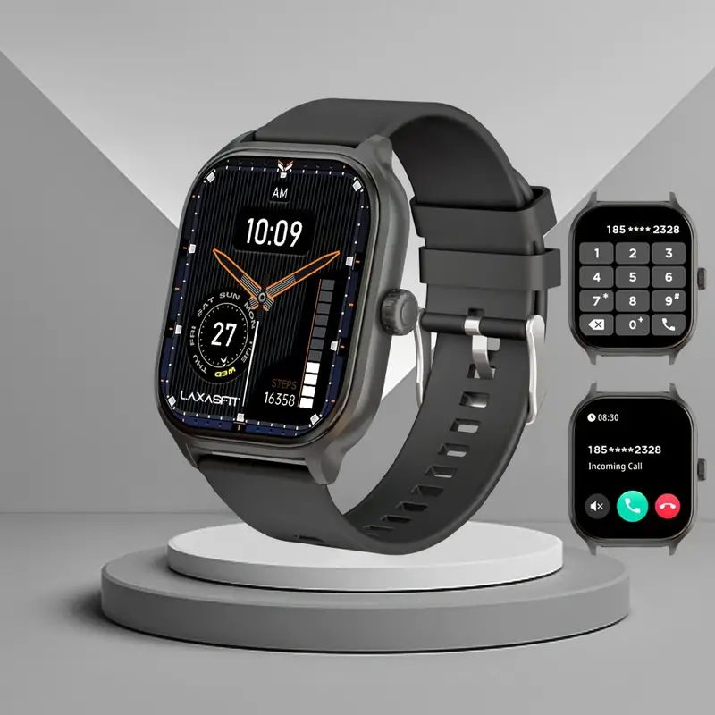 Men Smartwatch 2.01'' HD Screen Receive/Dial Calls 123 Sport Mode Heart Rate Sleep Monitoring Alarm Clock Stopwatch For Android and iOS X8 Women Smartwatches Waterproof Smart Watch For Men Kid Student