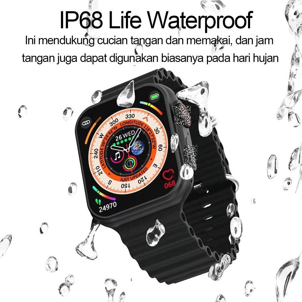 Smart Watch With 2pcs Strap T800 Ultra Smartwatch HD Screen Bluetooth Call Multi Sport Mode Heart Rate Sleep Monitor Men's Smartwatch Woman Smart Watch Sports Watches Kids Smart Watch For Android IOS