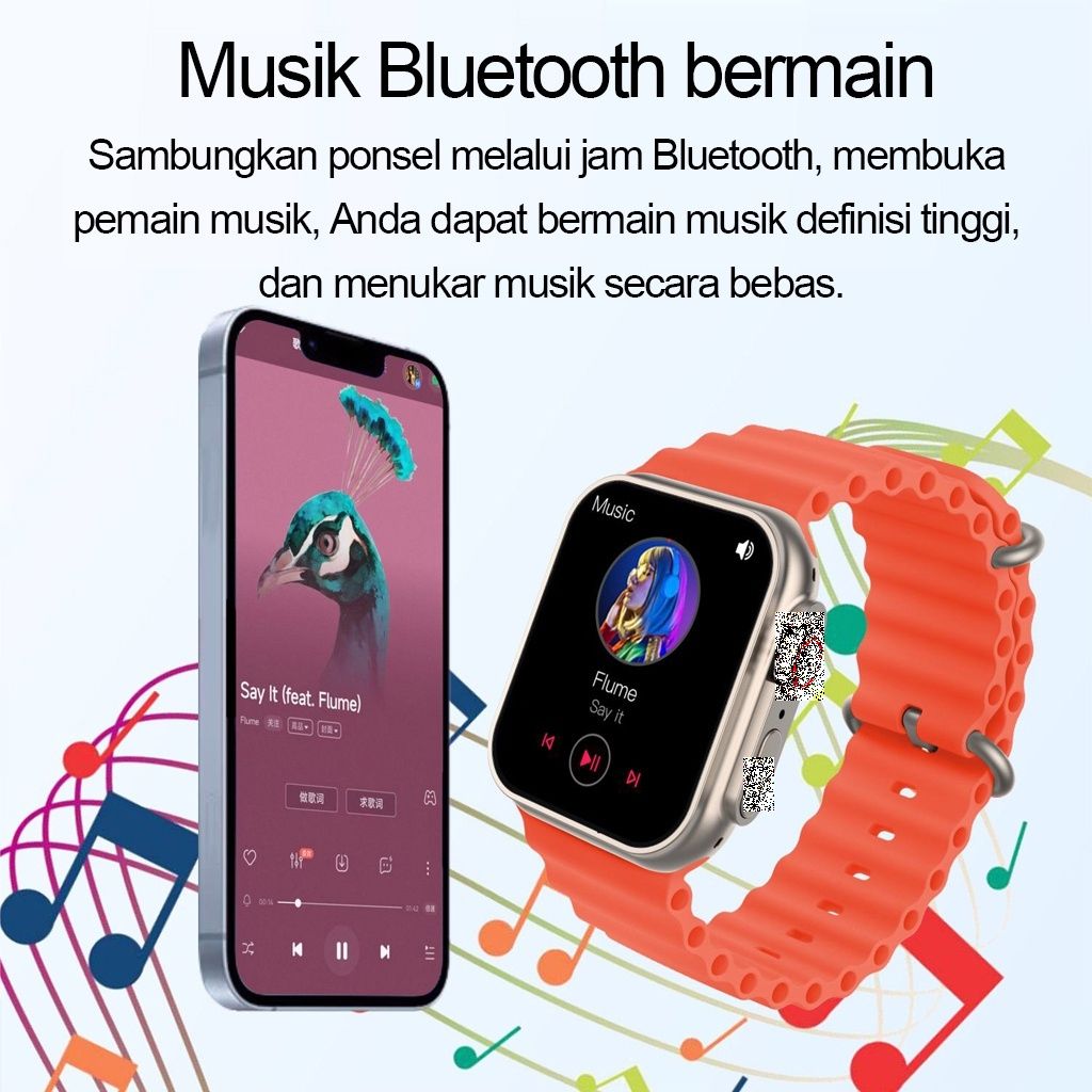 Smart Watch With 2pcs Strap T800 Ultra Smartwatch HD Screen Bluetooth Call Multi Sport Mode Heart Rate Sleep Monitor Men's Smartwatch Woman Smart Watch Sports Watches Kids Smart Watch For Android IOS
