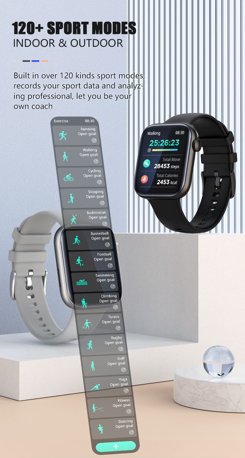 LIGE P45 Smart Watches For Women Men Unixsex Couple Watch Ladie Women's Watch Bluetooth call Smart bracelet waterproof sports watch Heart Rate Sleep Monitor Men Women Smartwatches Fashion Men Watches
