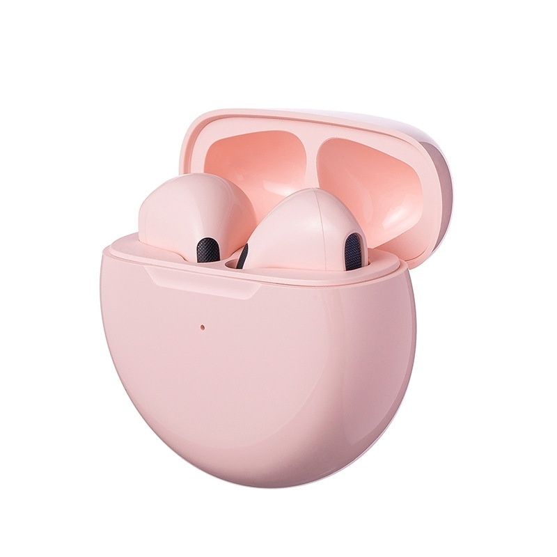 Aloking Earbuds TWS Wireless Air Pro 6 TWS Bluetooth Earphone Wireless Headphone Noise Cancelling HiFi Bass Sport Game Headset Touch Earbuds For iPhone Xiaomi airpods gaming earbuds wireless earpods