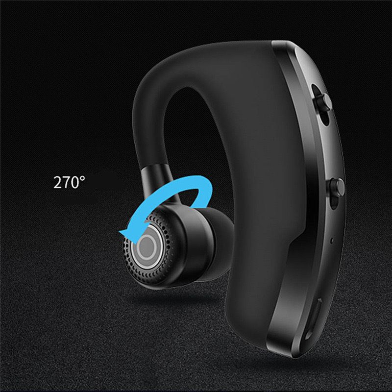 TWS Business Bluetooth Headset Hands-free Wireless Headphone Bluetooth Call Wireless Earbuds Single earphone noise cancelling Wireless Bluetooth Headset Music Sports Wireless Earphone with Microphone