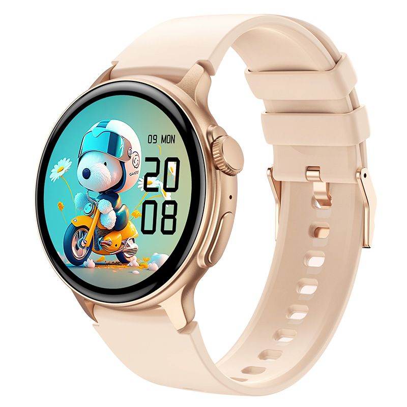 Full Touch Screen Bluetooth Smart Watch AMOLED Round HD Screen 1.43'' Sports Watch Waterproof Smart Watch Heart Rate Monitoring Ultra-Long Battery Life Smartwatches Wrist Watch Men Women Smart watch