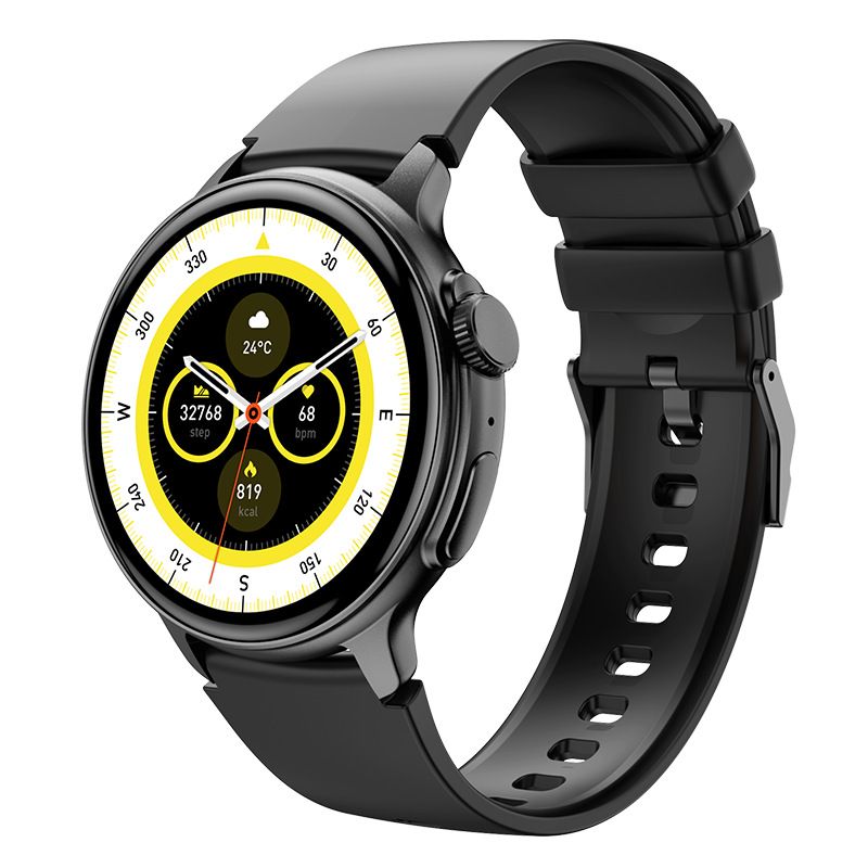Full Touch Screen Bluetooth Smart Watch AMOLED Round HD Screen 1.43'' Sports Watch Waterproof Smart Watch Heart Rate Monitoring Ultra-Long Battery Life Smartwatches Wrist Watch Men Women Smart watch