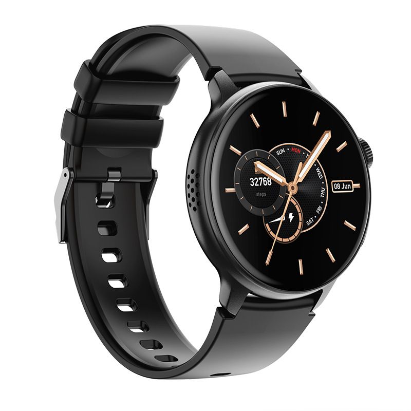 Full Touch Screen Bluetooth Smart Watch AMOLED Round HD Screen 1.43'' Sports Watch Waterproof Smart Watch Heart Rate Monitoring Ultra-Long Battery Life Smartwatches Wrist Watch Men Women Smart watch