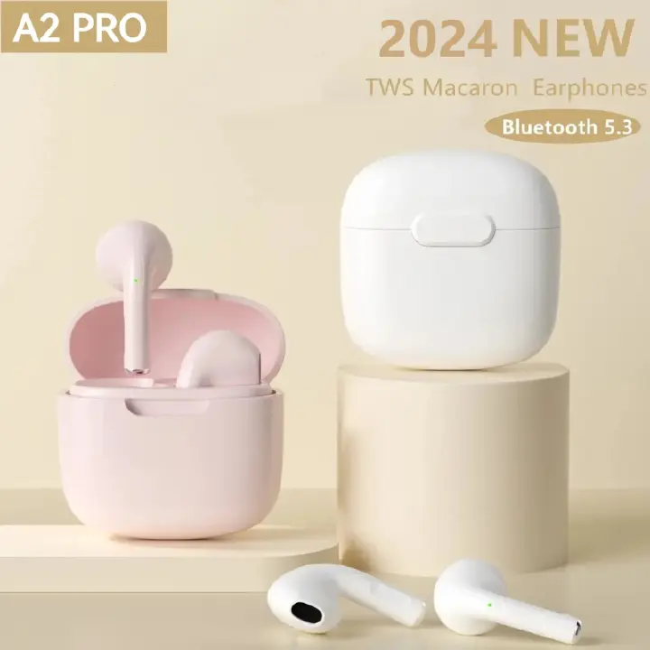 A2 Pro True Wireless Bluetooth Earphones Headphones Mini Earphone Headset For Huawei Android Apple iPhone Earbuds Air Pod Wireless Earbuds Wireless Earphone with Microphone for Girl Women Earphone