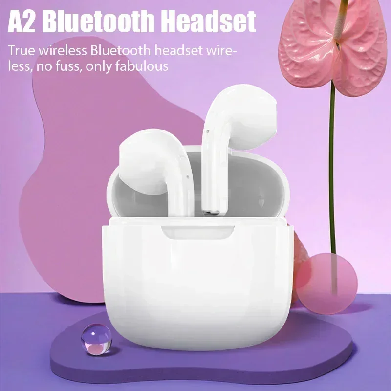 Ready Stock True Bluetooth Earphone Wireless Earphone A2 Pro Headphones Mini Earphone Headset For Huawei Android IOS Apple iPhone Earbuds Air Pod Wireless Earbuds Waterproof Sports Air Buds with Mic