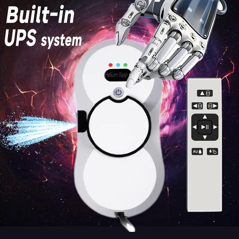 In Automatic Robot Window Cleaner Vacuum Smart Home Appliance Clean Glass Windows Washer Window Washing Electric Floor Mops